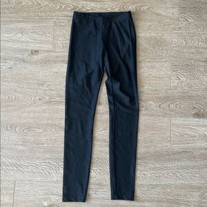 American Apparel Shiny Nylon Tricot Leggings Sz S